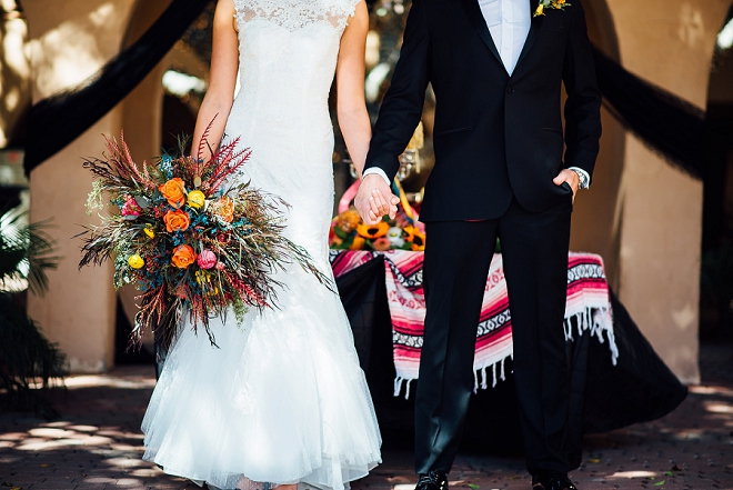 We are in LOVE with this stunning styled Day of the Dead wedding shoot!
