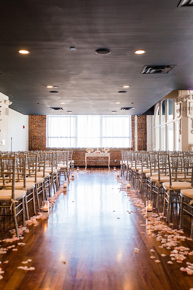 Swooning over this stunning ceremony venue at the Lumen!