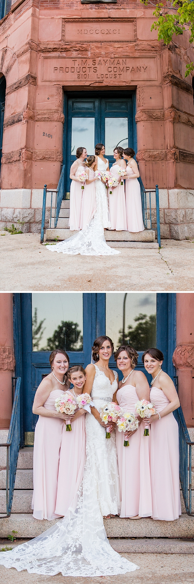 We love this gorgeous Bride and her darling Bridesmaid's before the first look!