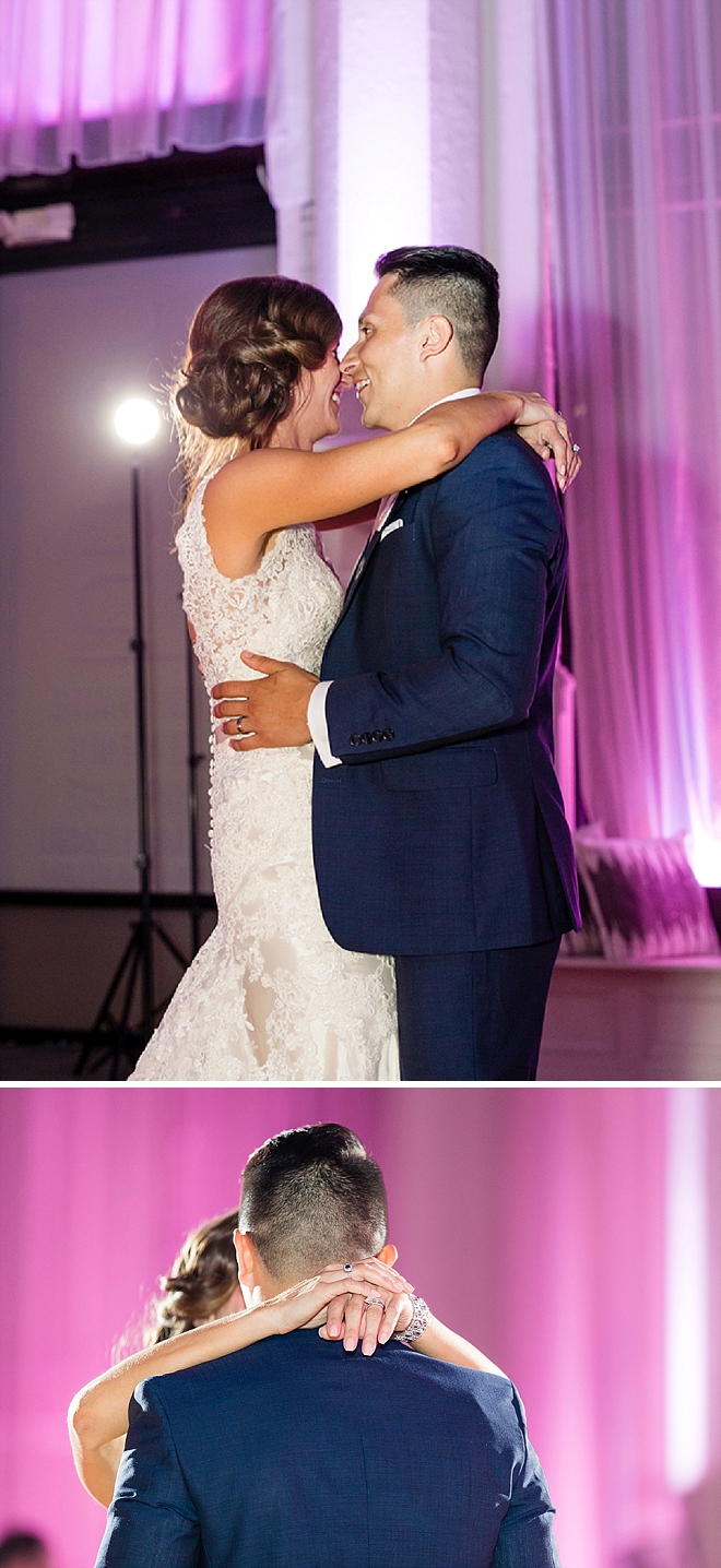 Super sweet first dance as Mr. and Mrs!