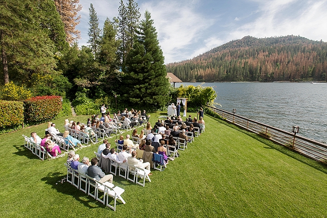 We're stunned by this couple's breathtaking wedding ceremony and venue!