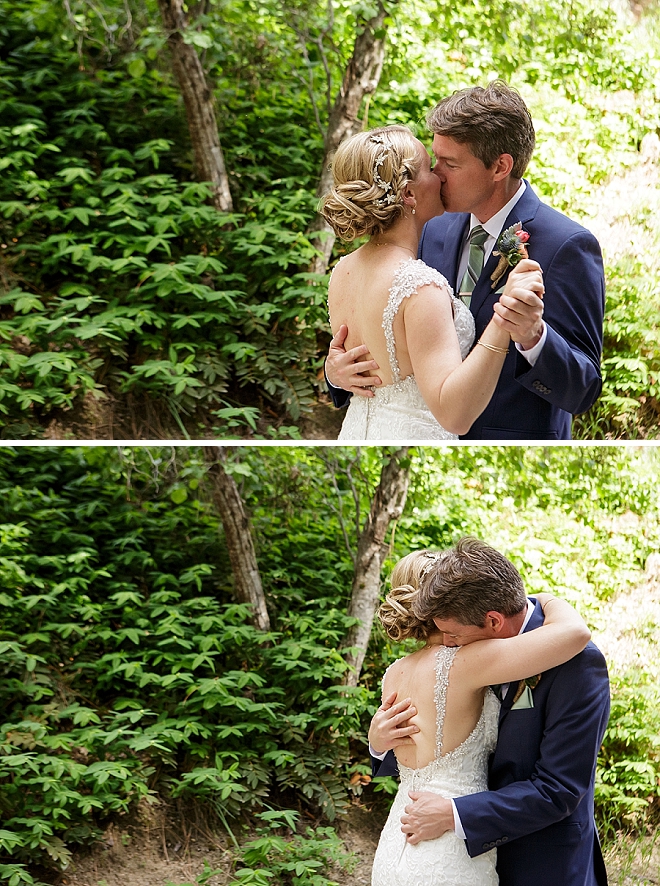 We're crushing on this darling couple's first look!