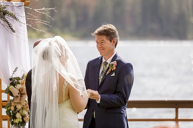 We're stunned by this couple's breathtaking wedding ceremony and venue!