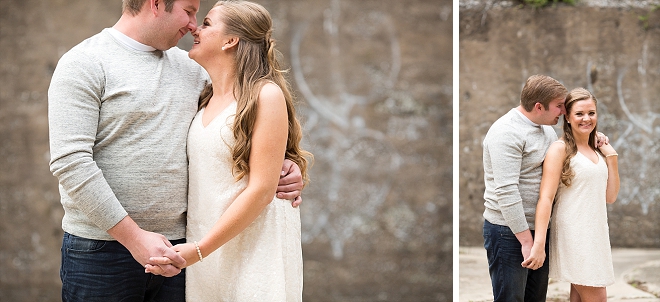 We love this darling engagement session with these two high school sweethearts!