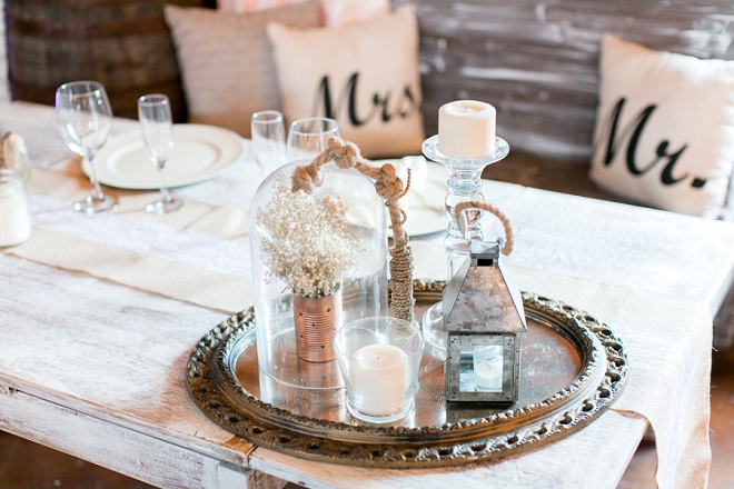 Crushing on all of the darling details at this rustic barn wedding!