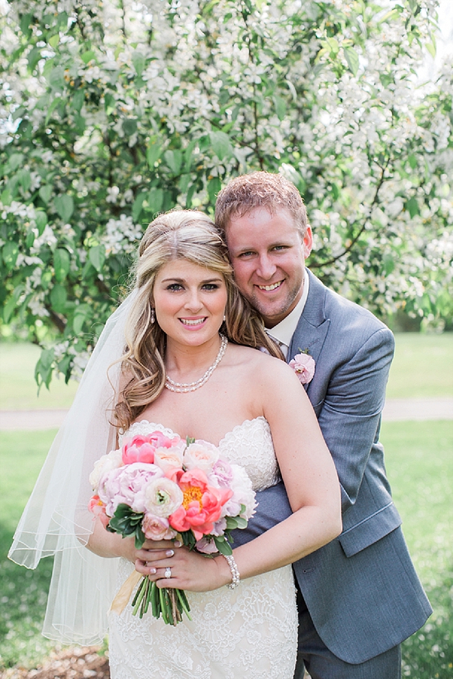 We love this darling Mr. and Mrs. and their stunning wedding!