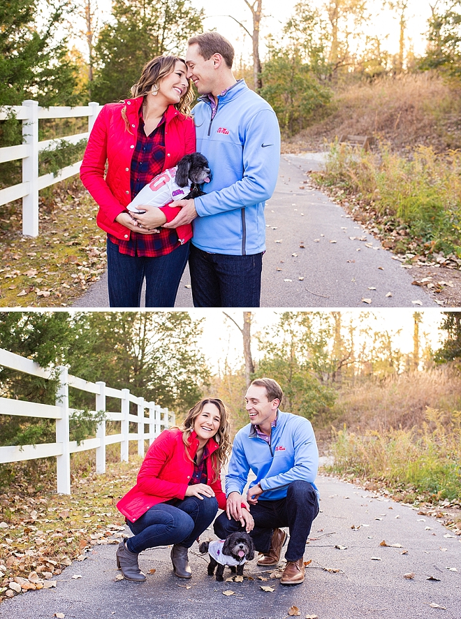 How darling is this engagement shoot and pup?! LOVE!