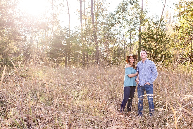 We're in love with this romantic St. Louis engagement session!