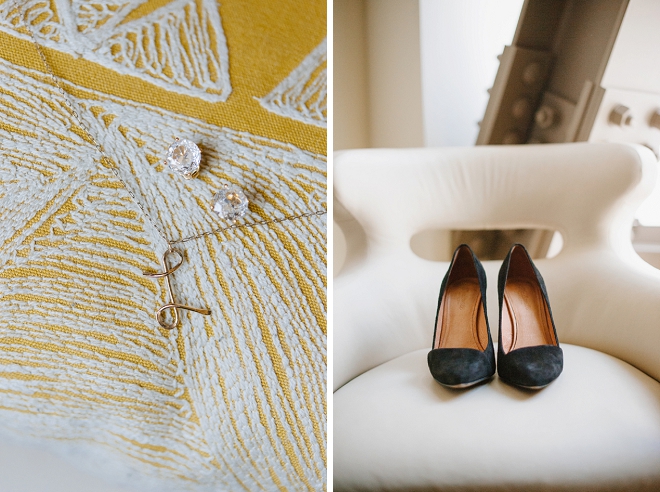 We're loving this Bride's dainty details for the big day!