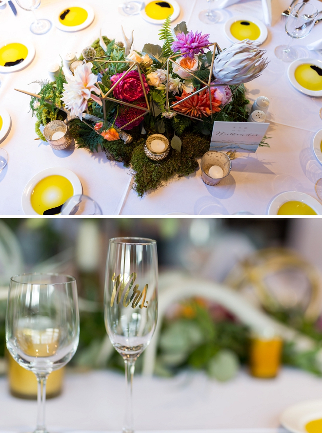 We're in LOVE with this couple's stunning flowers and centerpieces!