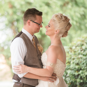 We LOVE this couple's unique style and stunning wedding!