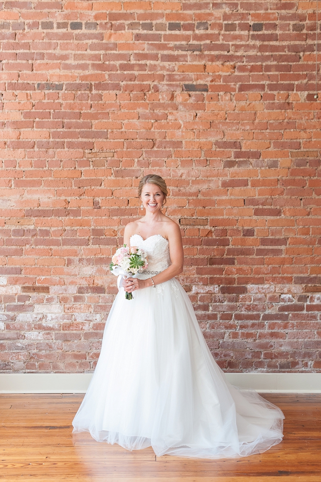 We love this brides stunning dress!