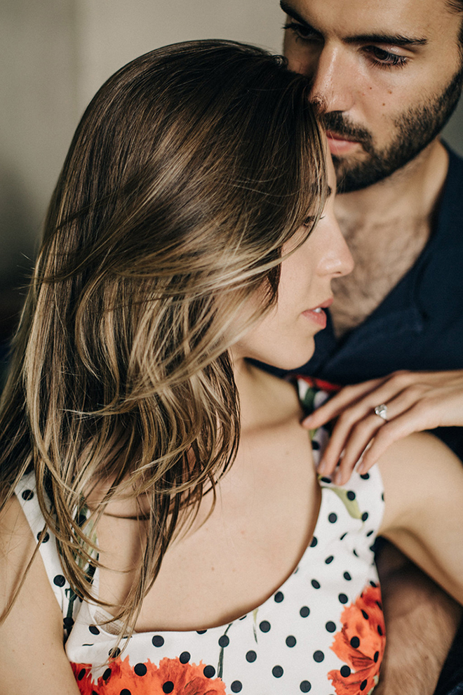 Must have engagement shot: extreme close up