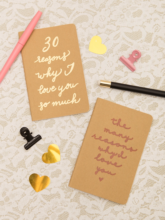 Create your own custom Why I Want To Marry You journals!