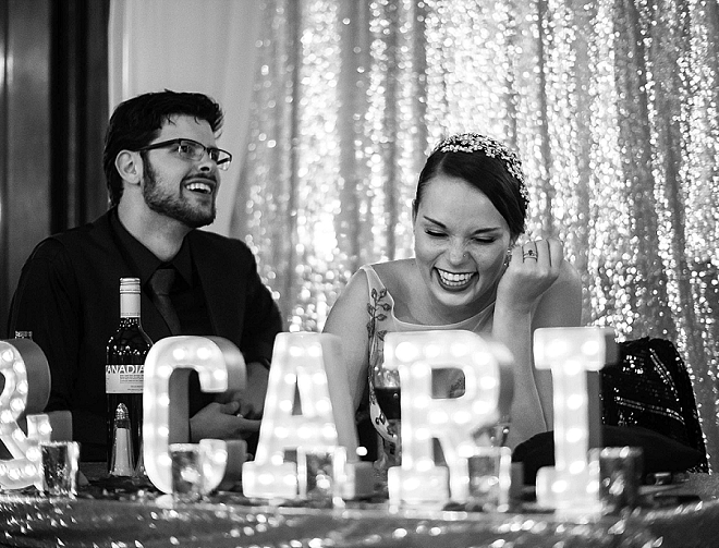 Nothing better than ending the wedding laughing!