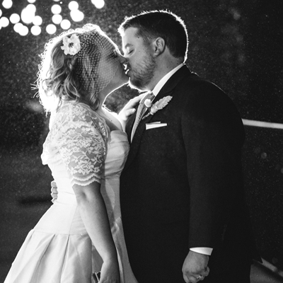 We're loving this romantic industrial style wedding!