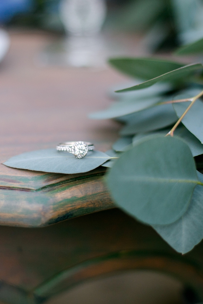 This ring shot is simple and stunning!