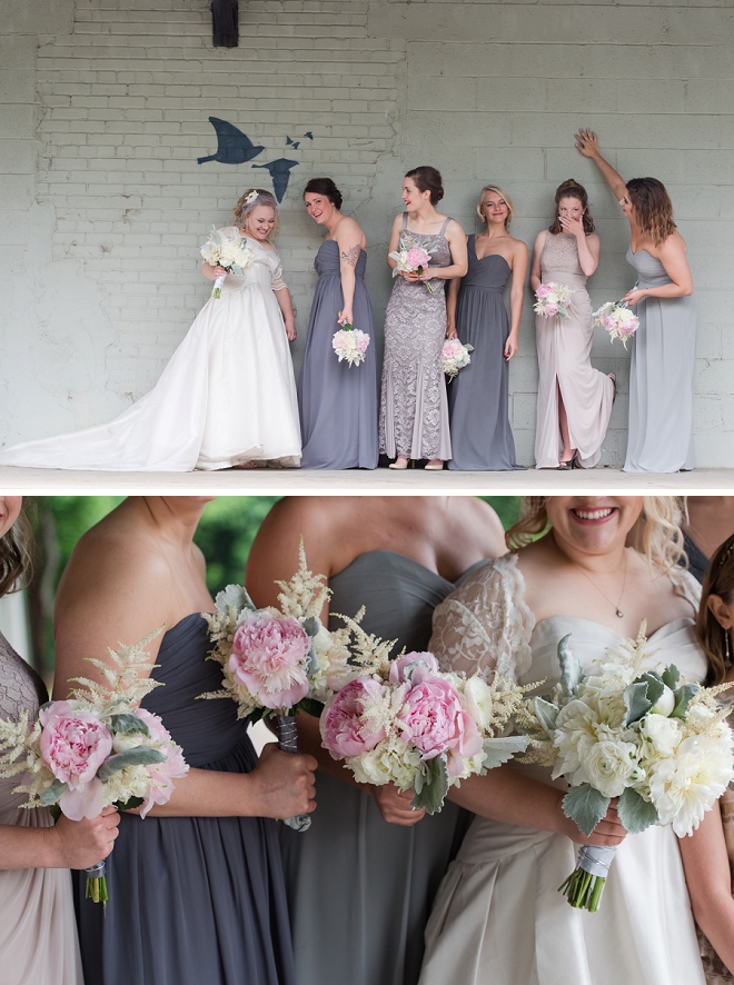 We love this darling Bride and her Bridesmaid's looking pretty!