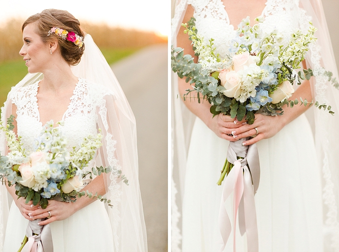 How stunning is this Bride and her amazing bouquet?! LOVE!