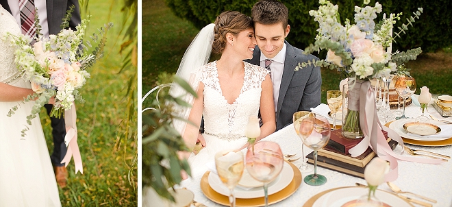 We're crushing on this couple's stunning styled anniversary shoot!