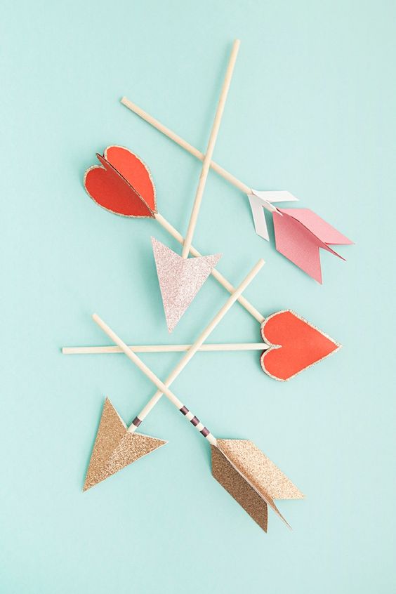 Darling arrow cake toppers are perfect for your wedding cake topper!