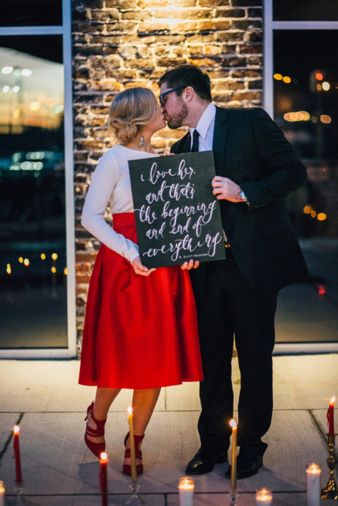 We're crushing on this darling Valentines Day inspired shoot!