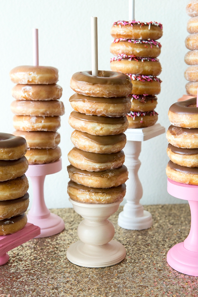 You HAVE To See This Adorable DIY Wedding Donut Bar!