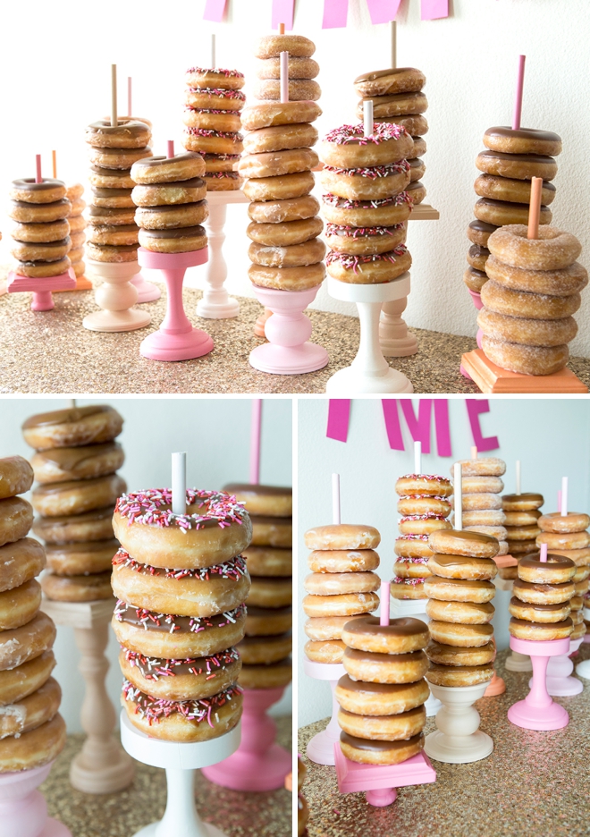 You Have To See This Adorable Diy Wedding Donut Bar