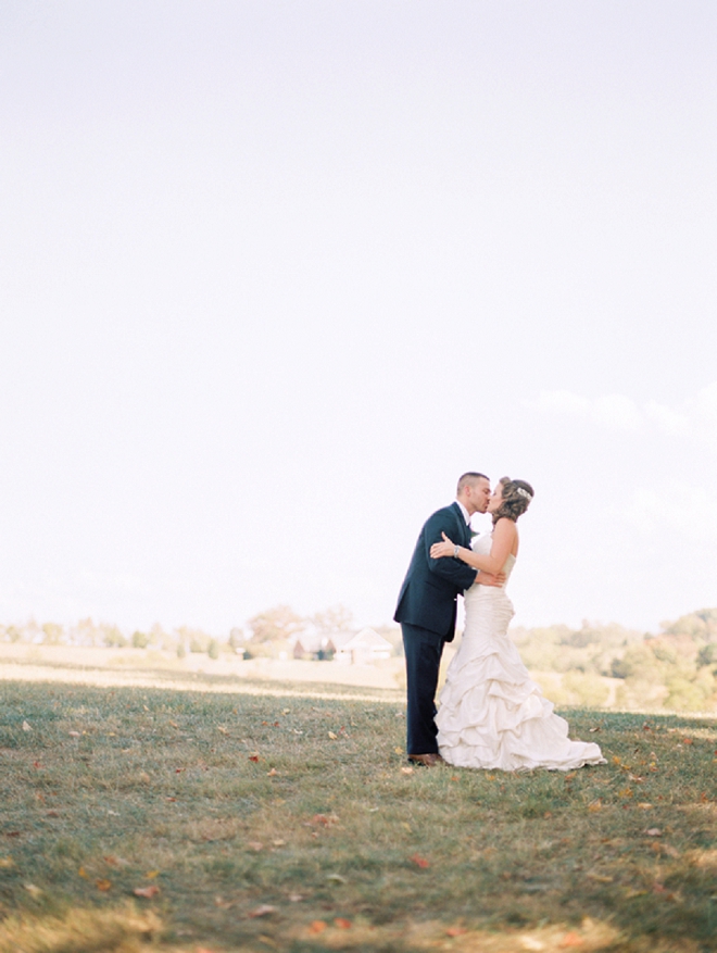 We're crushing on this darling Mr. and Mrs. and all of the handmade details of their big day!