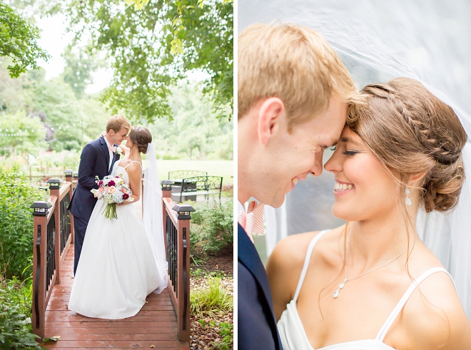 We're crushing on this darling Mr. and Mrs and their stunning wedding!