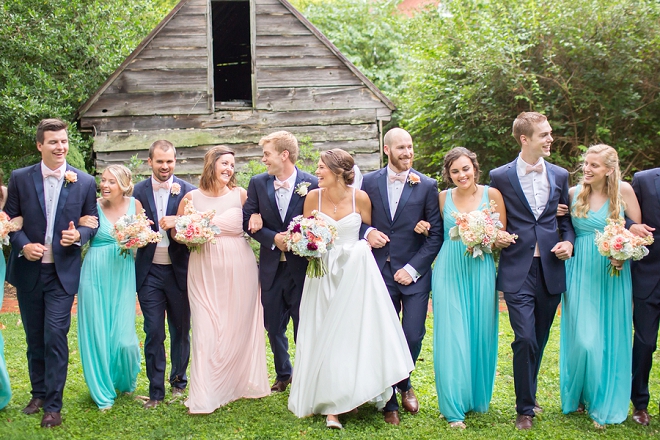 Check out this stunning Bridal party after the ceremony!