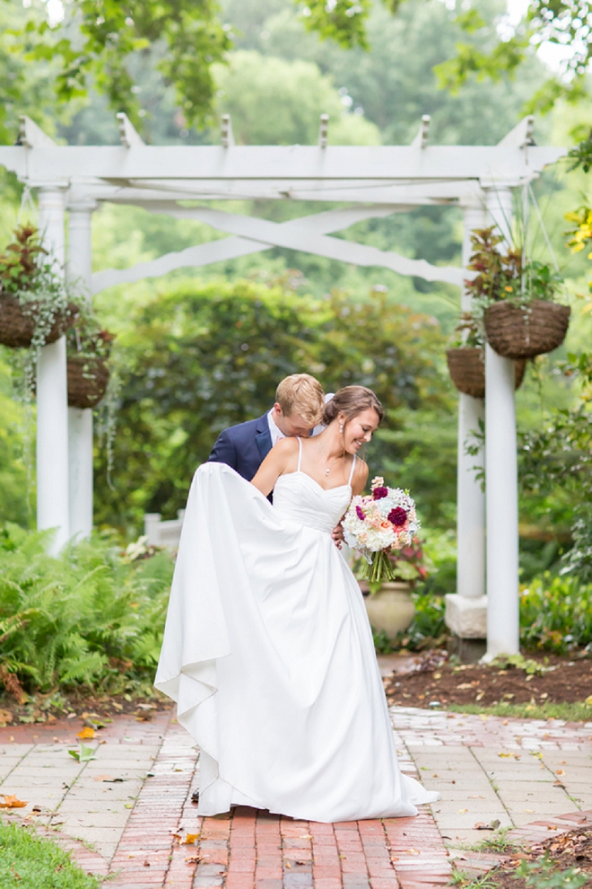 We're crushing on this darling Mr. and Mrs and their stunning wedding!