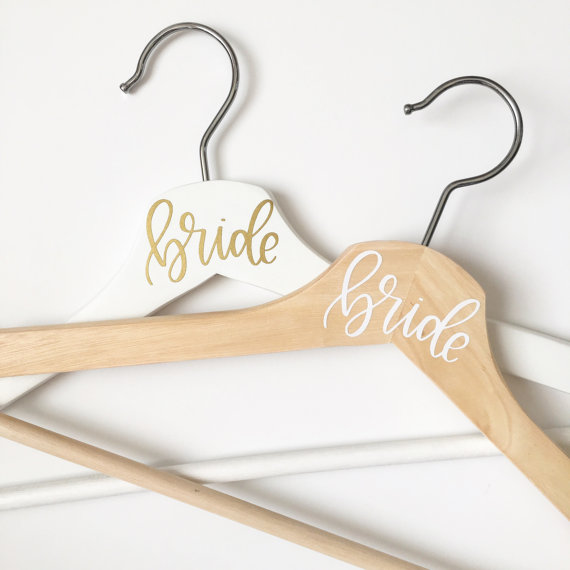 Stunning bride hangers perfect for every new bride!