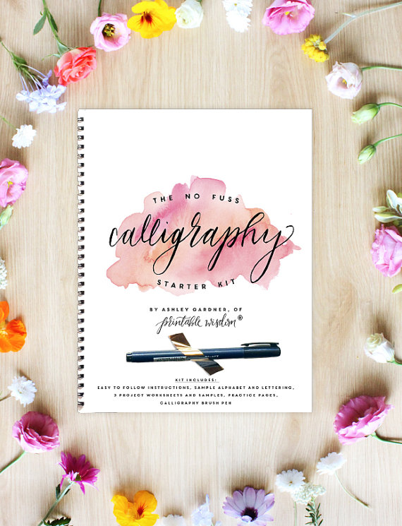 Every new bride NEEDS this awesome calligraphy starter kit!