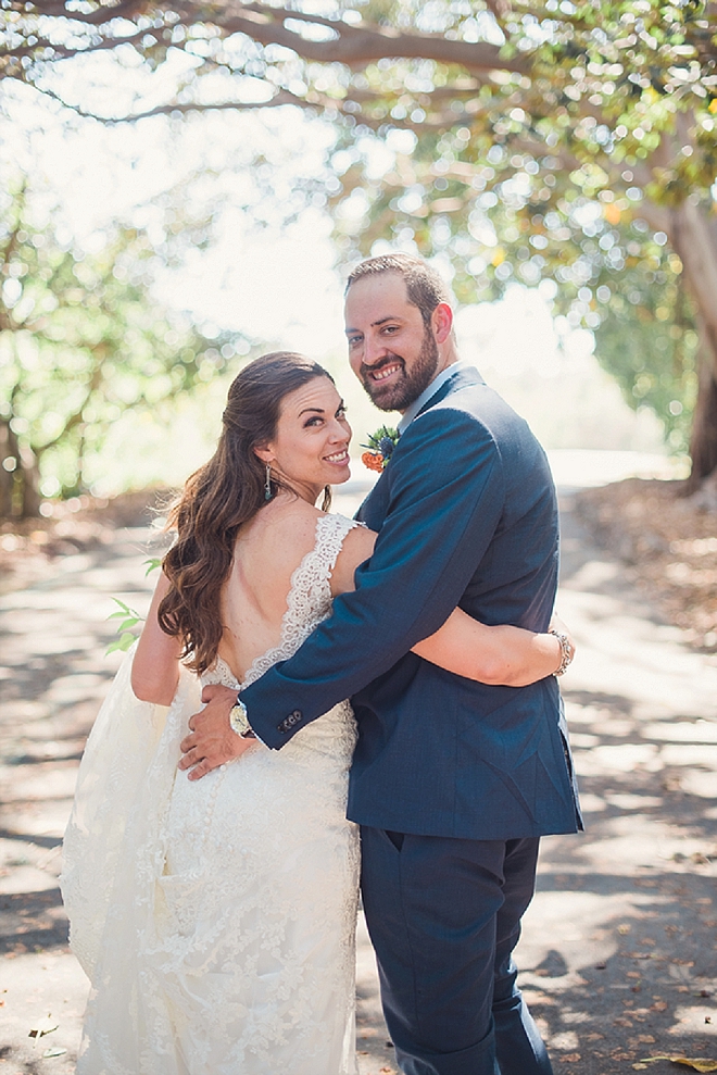 We're crushing on this darling couple and their stunning handmade California wedding!