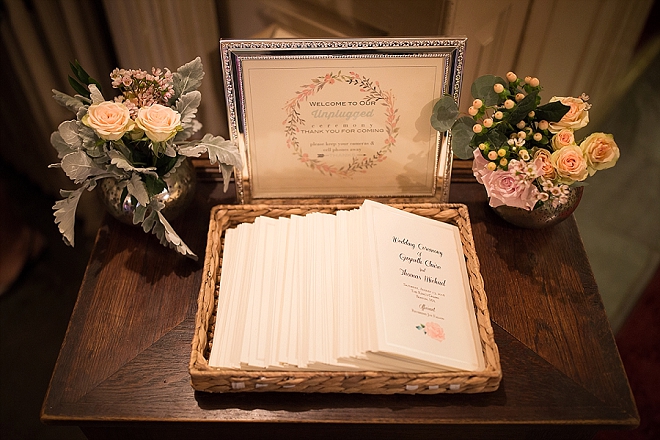 The Bride DIY'd these darling ceremony programs! Don't miss more from this stunning wedding!