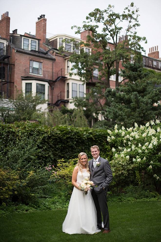 Crushing over this darling Mr. and Mrs. and their handmade wedding!