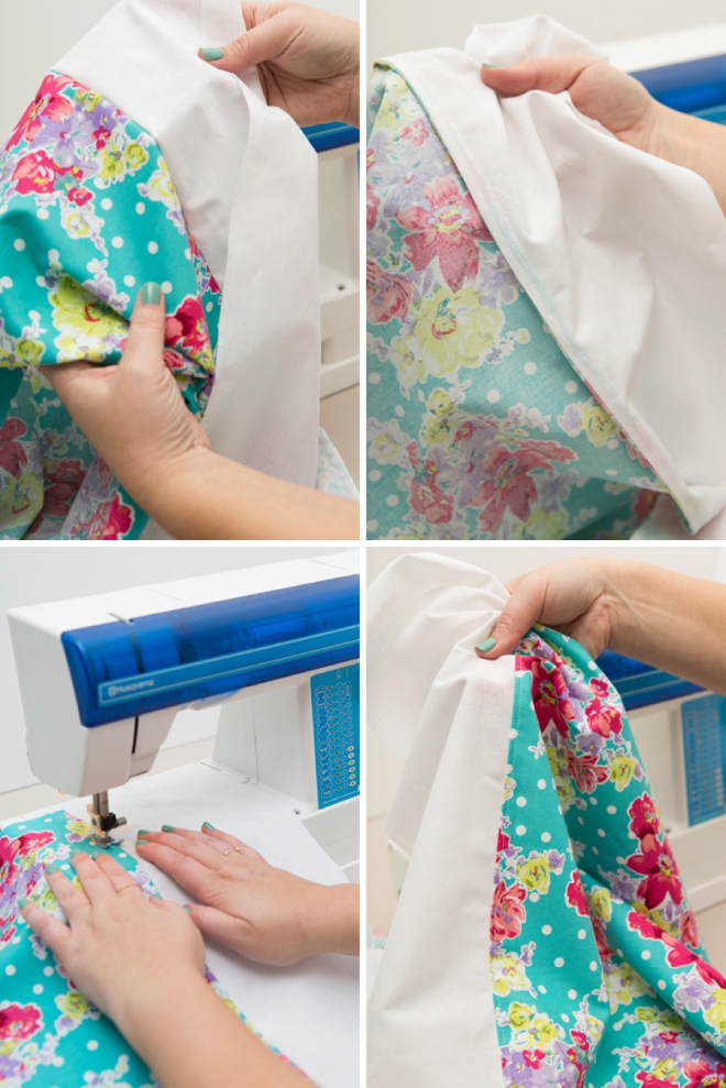 Check out this adorable DIY apron that doubles as a bridal shower guest book!