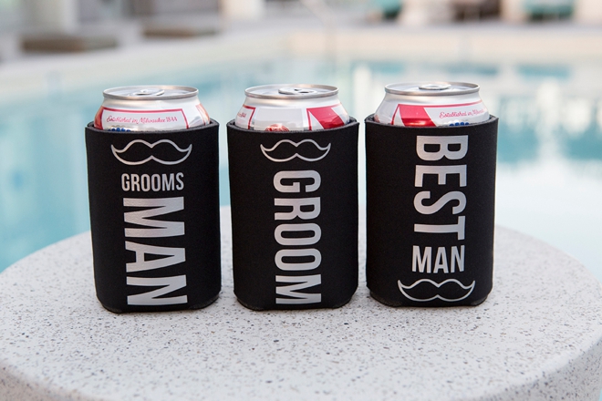 How to make a wedding drink coozie