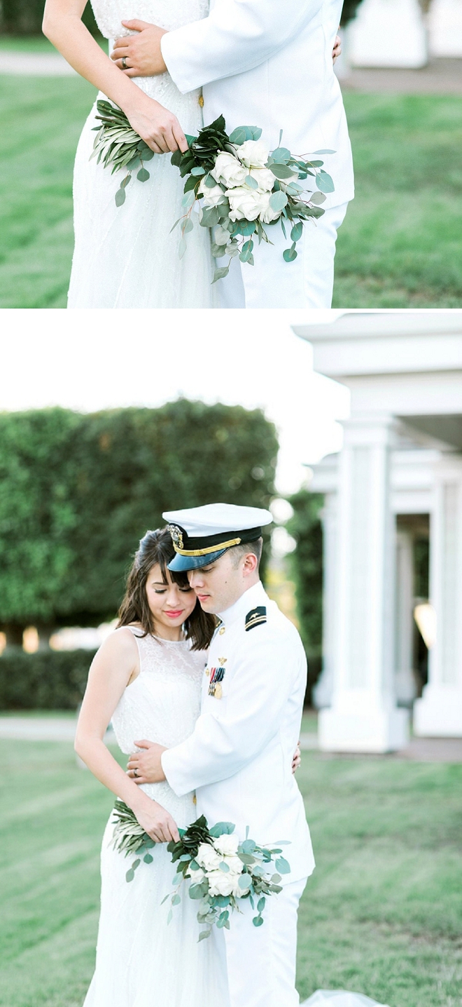We're swooning over this stunning Mr. and Mrs. and their handmade day!