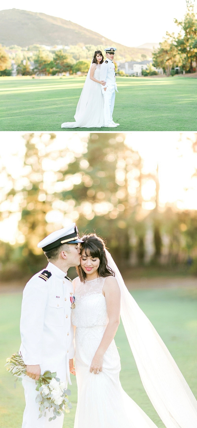 We're swooning over this stunning Mr. and Mrs. and their handmade day!