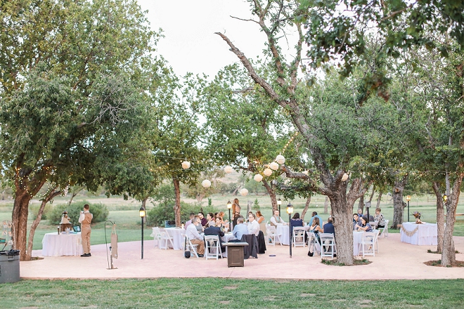 We're swooning over this darling Mr. and Mrs. and their stunning backyard Spring wedding!