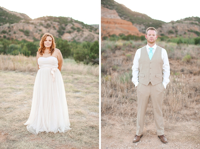 We're swooning over this darling Mr. and Mrs. and their stunning backyard Spring wedding!