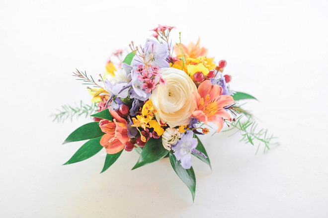 We are in LOVE with this bright bouquet - perfect for Spring!