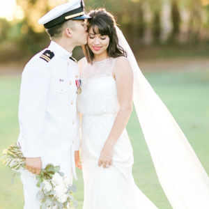 We're in LOVE with this stunning couple's uber romantic day!