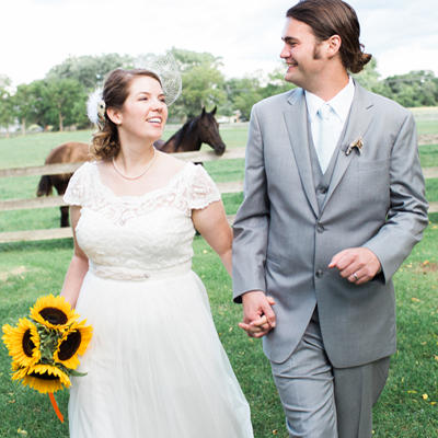 You're going to LOVE this super sweet and crafty wedding!