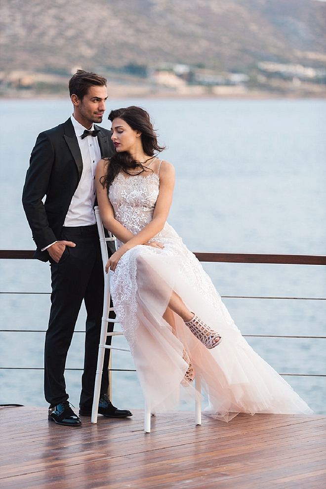 We're swooning over this STUNNING Greek styled shoot!