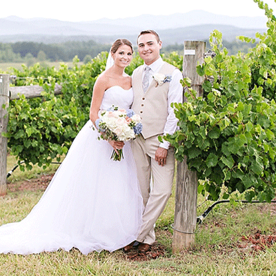 Crushing on this darling couple + their stunning wedding on the blog now!