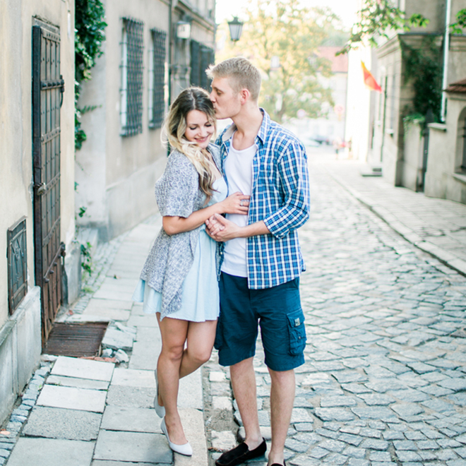 Gorgeous engagement shoot shot by Snowdrop Photography