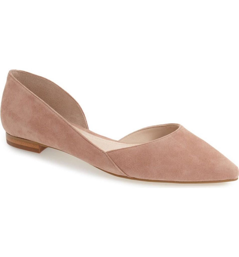 These flats would be perfect to wear for my wedding AND also after! Love these MARC FISHER flats.